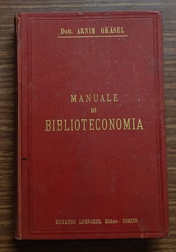 Manuale biblioteconomia - manuale,