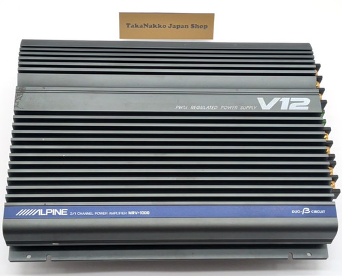 Alpine v12 mrv 1000 car - v12, mrv-1000