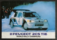 PEUGEOT 205 TURBO 16 EVOLUTION