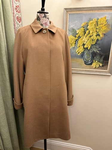 Cappotto donna lana cammello
