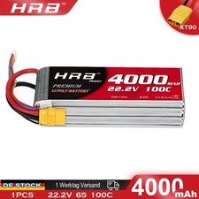 22,2 V 4000 mAh 6 S batteria