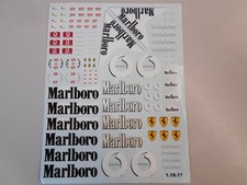 CRD11817 76 Colorado decals loghi Ferrari, Marlboro, Vodafone 1/18