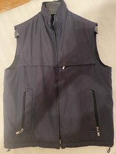 Smanicato/ Gilet Imbottito Stile Fashion - blu- Taglia M 