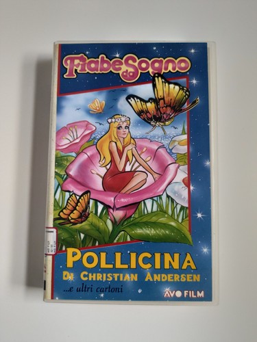 Pollicina vhs fiabe - -,