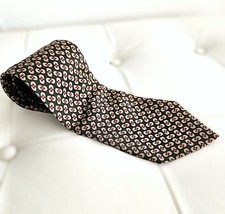 Cravatta Fendi in seta base verde 148x9 cm da uomo