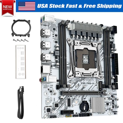 X99 scheda madre - bianca, lga