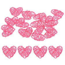 12pz palline di vimini e