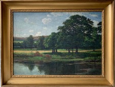 Dipinto ad olio paesaggio