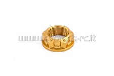 EVOTECH DADO RUOTA POSTERIORE YAMAHA R1 2009-2016 REAR AXLE NUT ORO GOLD