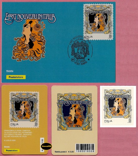 Italia 2026 art nouveau - 2026,