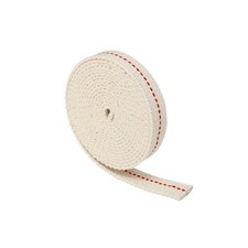 2 Pezzi Stoppino Lampada 5/8 Pollici Piatto Largo 6,5 Piedi per Cherosene con Punto Rosso