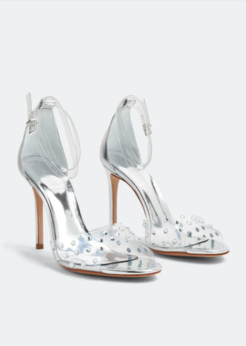 Schutz donna tacco argento - schutz,