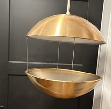 Lampada a fiori da appendere danese metà secolo di Poul Cadovius