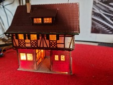 Arredi Per Plastico Ferroviario H0 Casa A Graticcio Vollmer 20665 Con...