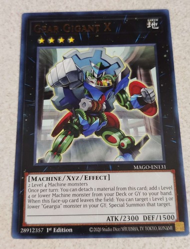 Gear gigant x - 1x, yu-gi-oh!