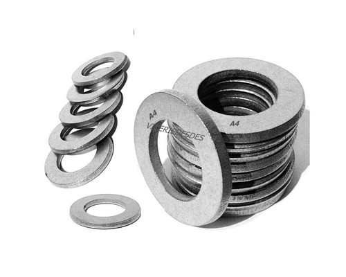 Rondelle piane acciaio inox - piane,