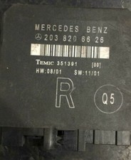 CENTRALINA PORTA POSTERIORE DESTRA MERCEDES CLASSE C 270 CDI, CODICE: 2038206626