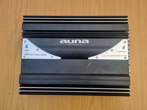 Auna amp canali 2800 - amp-04-4, watt