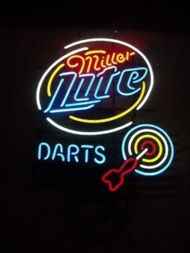 Freccette birra insegna neon - insegna,