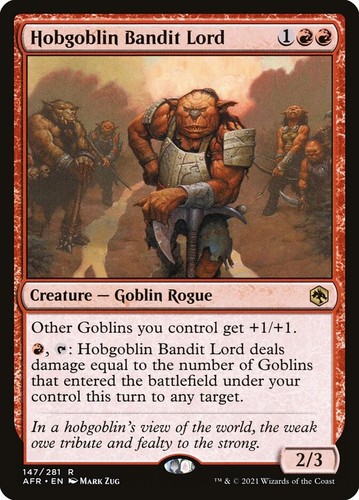 Hobgoblin bandit lord - bandit,