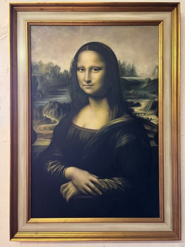 Grande quadro gioconda monna - gioconda,