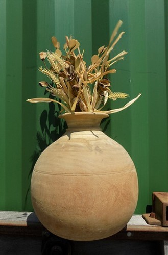 Brocca acqua vaso legno - acqua,,