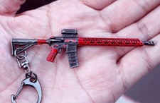 mini pistola M16A4 portachiavi