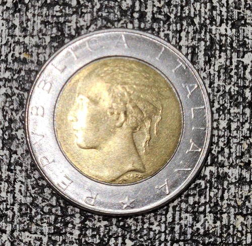 Italy 500 lire - italy,, 1988,