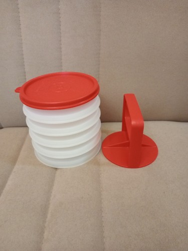 Tupperware set hamburger - tupperware,