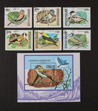 Togo 1999 birds set - +, 1