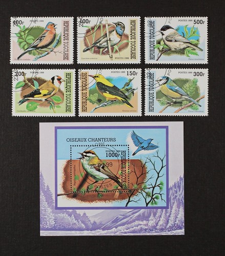 Togo 1999 birds set 1 - togo,
