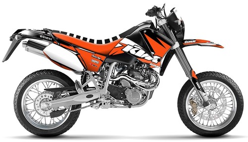 Adesivo ktm decor sxc 625 - decor,