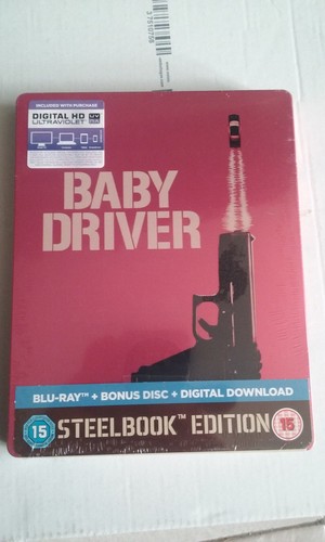 Baby driver steelbook new - driver,