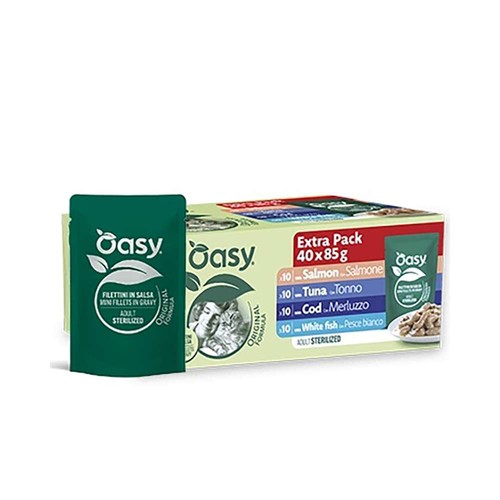 Oasy gatto sterilizzato buste
