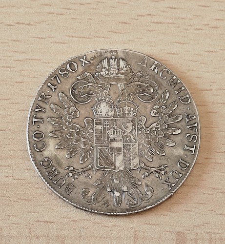 Maria theresia taler mtt 1780 - maria,