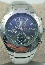 Seiko Quartz Chronographe 100m