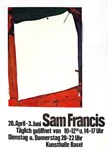 Sam francis kunsthalle - kunsthalle, basel