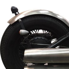 Parafango posteriore 200mm 16 pollici 1,5mm acciaio per pneumatici Harley 200 custom