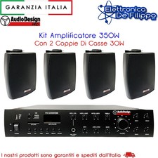 Kit Amplificatore 350W Con 2
