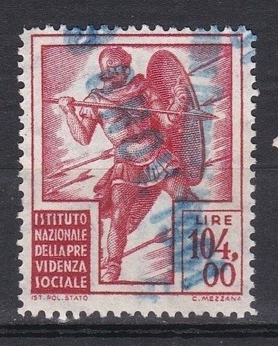 Italia 1952 marca da - italia,
