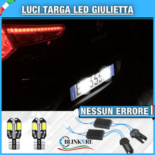 COPPIA LUCI TARGA LED ALFA