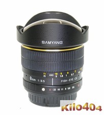 Samyang per Pentax 8 mm 1:3,5 Fisheye AL✯ automatico ✯ PKA ✯ K-5 ✯ K-3 ✯ KP ✯ K-70