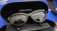 Occhiale da sole cat eye a punta Dsquared2 MAGDA 0333 col. nero