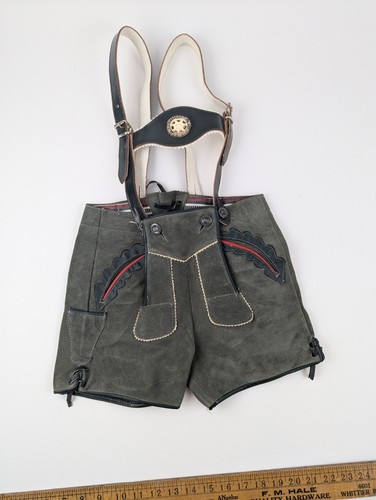Traditional leather lederhosen - leather,