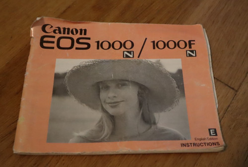 Canon eos 1000n - canon, camera
