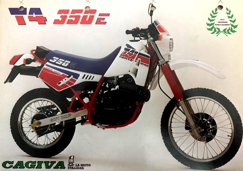 Brochure depliant cagiva - brochure-, t4