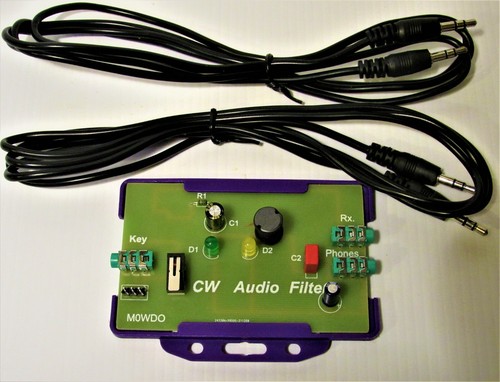 Morse code key and noise - key,