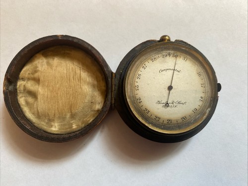 Antique irish pocket barometer - irish,