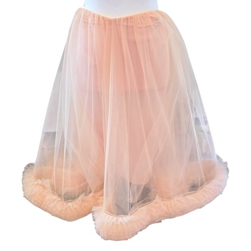 Akira blush rosa tulle orlo - blush,