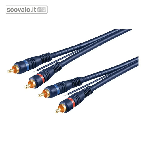 Cavo rca stereo - rca,